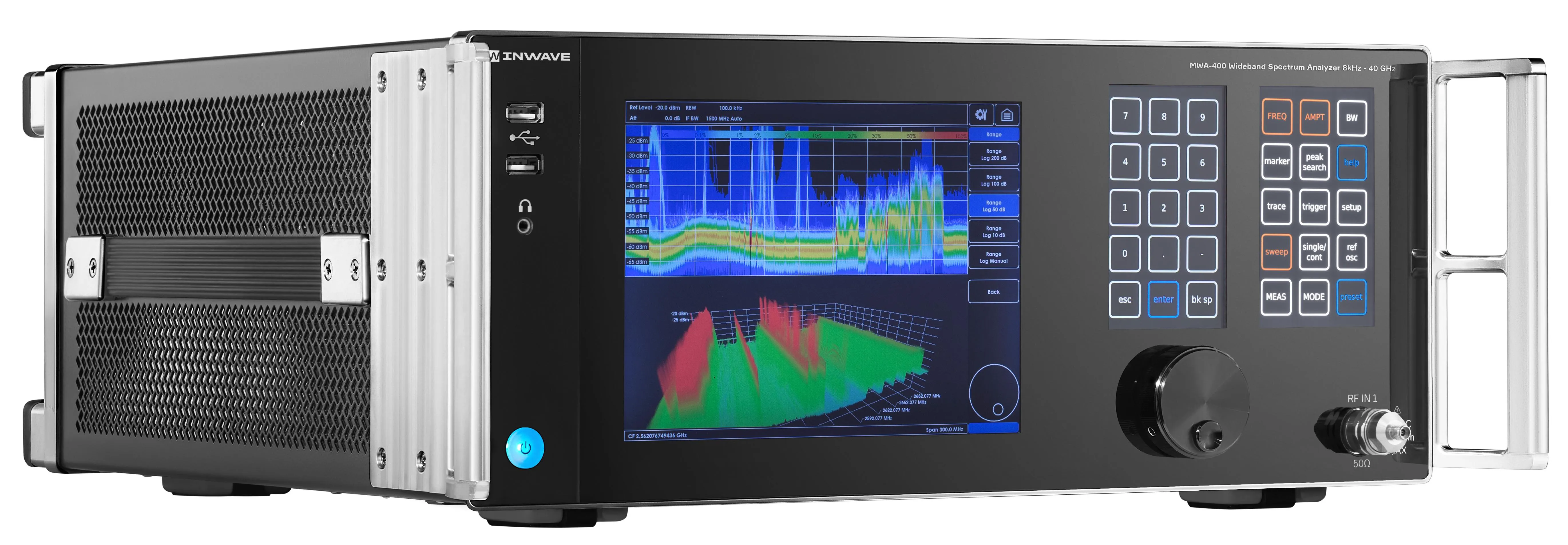 Анализатор спектра и сигналов INWAVE MWA-400