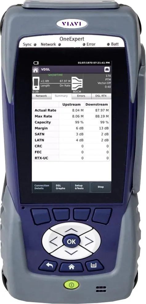 Тестеры абонентских линий VIAVI ONX-580