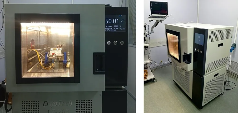 Испытания промышленных ПЛК в климатической камере 2TEST