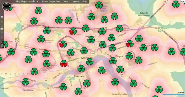 Автономная система автоматического расчета и публикации карт радио покрытия InfoVista Fusion