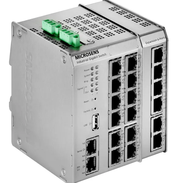 Промышленные коммутаторы MICROSENS Profi Line Modular