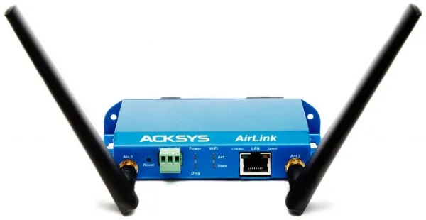 Компактная промышленная точка доступа WiFi ACKSYS AirLink