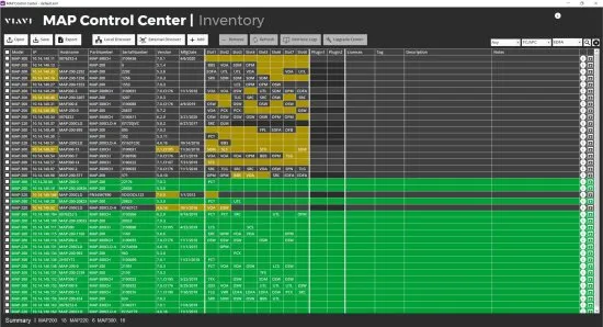 Многофункциональные тестовые платформы VIAVI MAP-300
