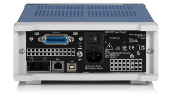 Источники питания постоянного тока Rohde & Schwarz серии NGC100