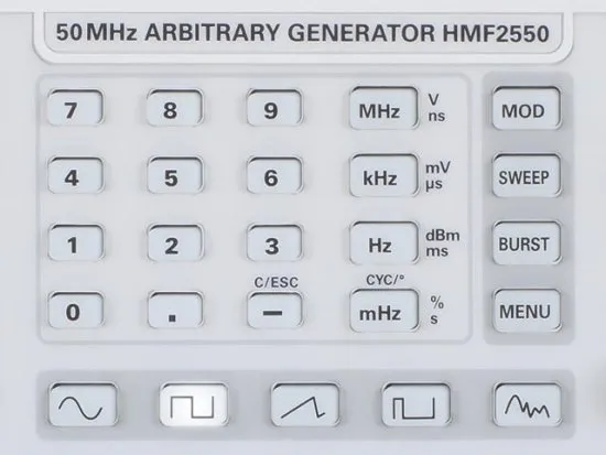 Генераторы сигналов Rohde & Schwarz HMF2525 и HMF2550