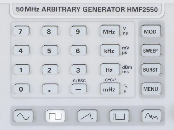 Генераторы сигналов Rohde & Schwarz HMF2525 и HMF2550