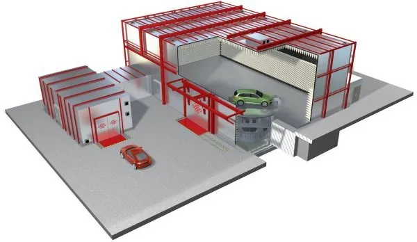 Камера для тестирования автомобилей