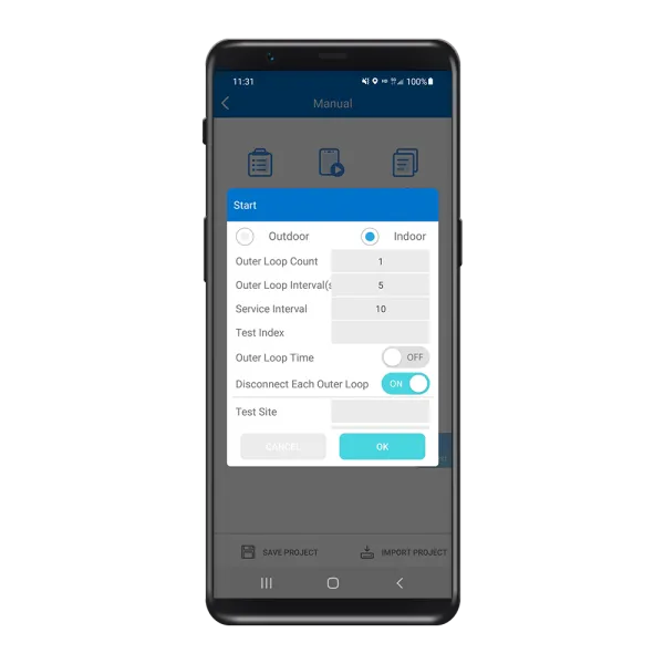 Приложение для тестирования GSM 2G/3G/4G/5G/LTE