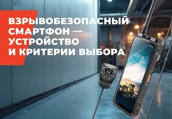 Взрывобезопасный смартфон – устройство и критерии выбора