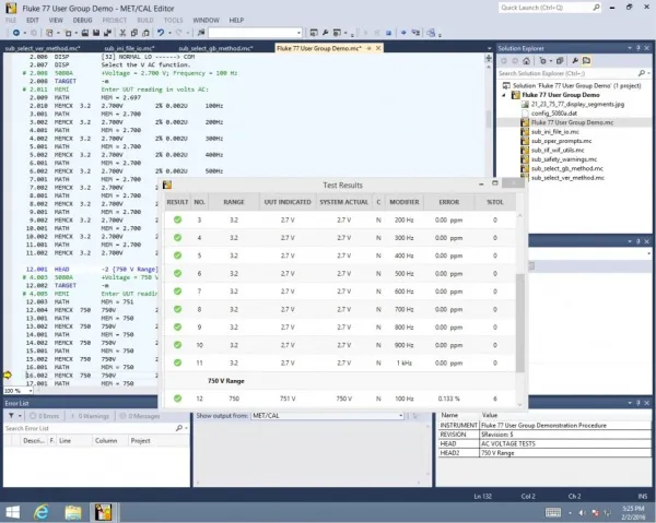 Полнофункциональное решение для управления и автоматизации процессов калибровки