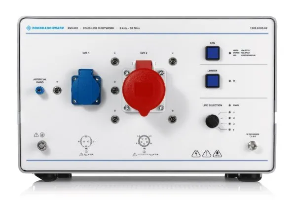 V-образный эквивалент четырехпроводной трехфазной сети питания Rohde & Schwarz ENV432