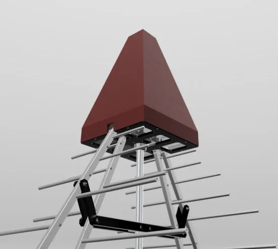 Двусложенная логопериодическая излучающая антенна ANTENAX BME-LP 9129