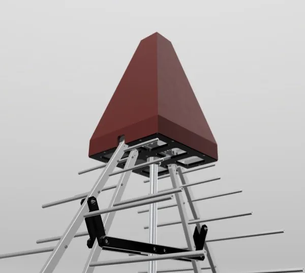 Двусложенная логопериодическая излучающая антенна ANTENAX BME-LP 9129