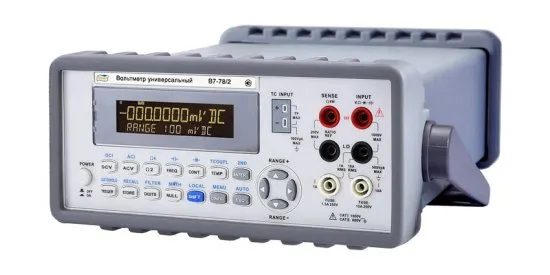Универсальные цифровые вольтметры АКИП В7-78/1, В7-78/2, В7-78/3