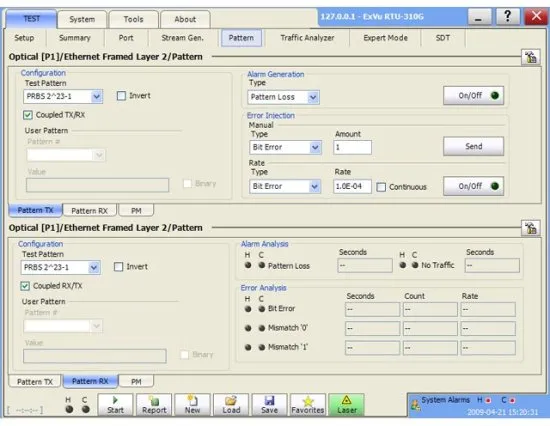 Блок тестирования IP-сервисов EXFO RTU-310G