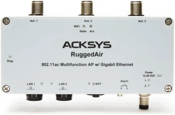 Промышленная точка доступа Wi-Fi ACKSYS RuggedAir1000