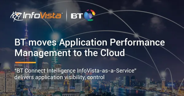Облачный сервис для повышения производительности сетевых приложений BT «Connect Intelligence InfoVista-as-a-Service»