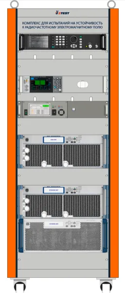 Комплекс для испытаний на устойчивость к радиочастотному электромагнитному полю 2TEST