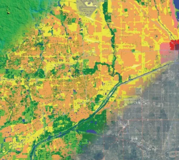 Цифровые модели местности для радио планирования сетей связи Mentum Geodata