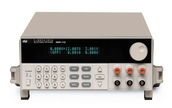 Программируемые источники питания постоянного тока серии АКИП-1142