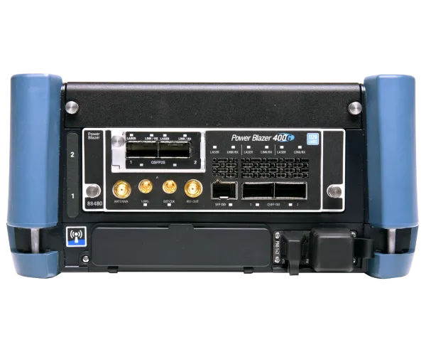 EXFO FTBX-88480: ПОРТАТИВНЫЙ ДВУХПОРТОВЫЙ 400G ТЕСТЕР