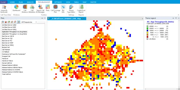 Система радиопланирования и оптимизации беспроводных сетей связи Planet