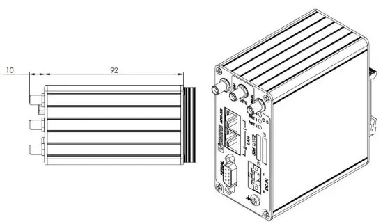 Промышленные маршрутизаторы 3G мобильные широкополосные Westermo MRD-355