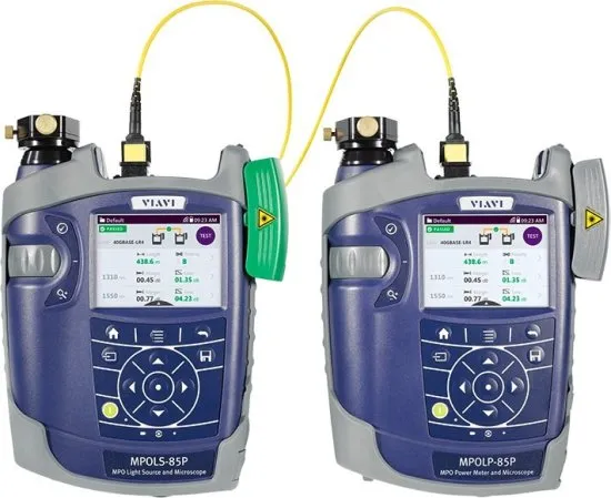 Решение для тестирования оптических потерь многоволоконных кабелей VIAVI MPOLx