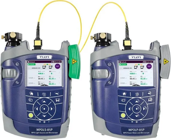 Решение для тестирования оптических потерь многоволоконных кабелей VIAVI MPOLx