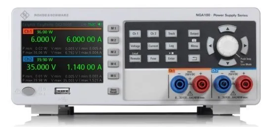Линейные источники питания постоянного тока Rohde & Schwarz серии NGА100