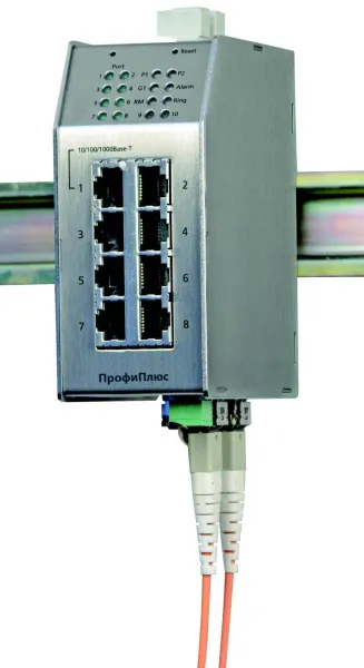 Промышленные коммутаторы Ethernet 10-портовые ПрофиПлюс PT735869-ХХ-Х