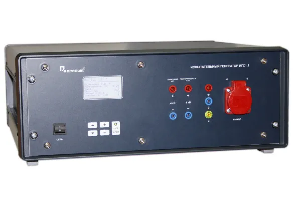 Испытательные генераторы колебательных затухающих помех