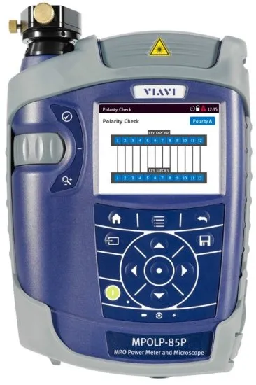 Решение для тестирования оптических потерь многоволоконных кабелей VIAVI MPOLx