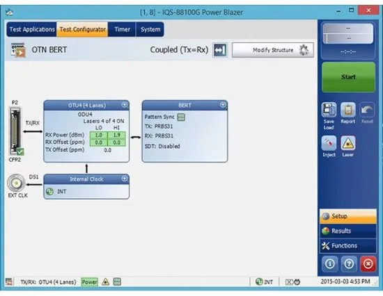 Модули тестирования высокоскоростных сервисов EXFO IQS-88100NGE/88100G