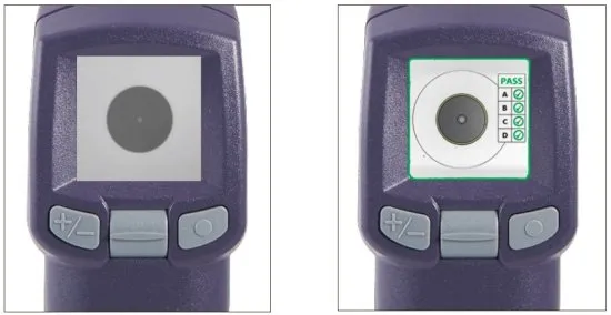 Портативный ручной видеомикроскоп VIAVI FiberChek Probe с автофокусировкой и встроенным экраном