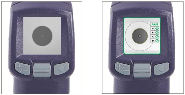 Портативный ручной видеомикроскоп VIAVI FiberChek Probe с автофокусировкой и встроенным экраном