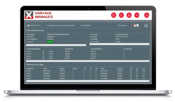 Система тестирования инфраструктуры 400 Gigabit Ethernet Xena Vantage