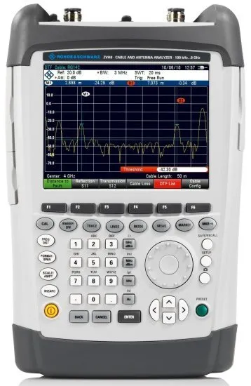 Анализаторы кабельных трактов и антенн Rohde & Schwarz ZVH