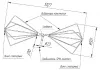 Широкополосная измерительная биконическая антенна СКАРД-Электроникс П6-121