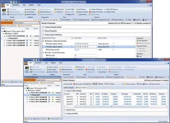 Тестовое шасси высокой плотности Xena XenaBay