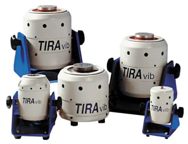 Модальные вибростенды TIRA с номинальным усилием от 100 Н до 2700 Н
