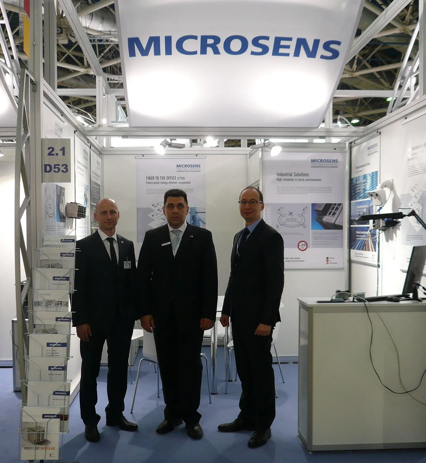 2test приняла участие в Связь-Экспоком 2014 совместно с Microsens