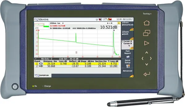 Портативная платформа для тестирования волоконно-оптических сетей VIAVI MTS-4000 V2