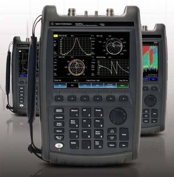 Портативные комбинированные анализаторы антенн, спектроанализаторы, векторные анализаторы цепей Keysight FieldFox