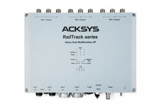 Точка доступа Wi-Fi 802.11ac / магистральный повторитель ACKSYS RailTrack