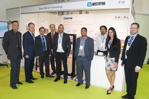 Westermo и Easy World Technology совместно приняли участие в выставке Middle East Rail