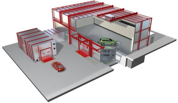 Камера для тестирования автомобилей Камера для тестирования автомобилей