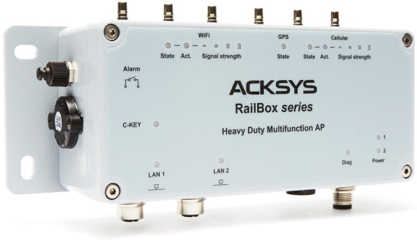 Мобильный WiFi роутер ACKSYS RailBox LTE Мобильный WiFi роутер ACKSYS RailBox LTE