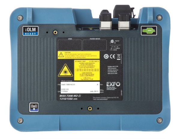 Оптический рефлектометр EXFO MAX-700B (MaxTester 700B) с функцией автоматического анализа рефлектограмм Оптический рефлектометр EXFO MAX-700B (MaxTester 700B) с функцией автоматического анализа рефлектограмм