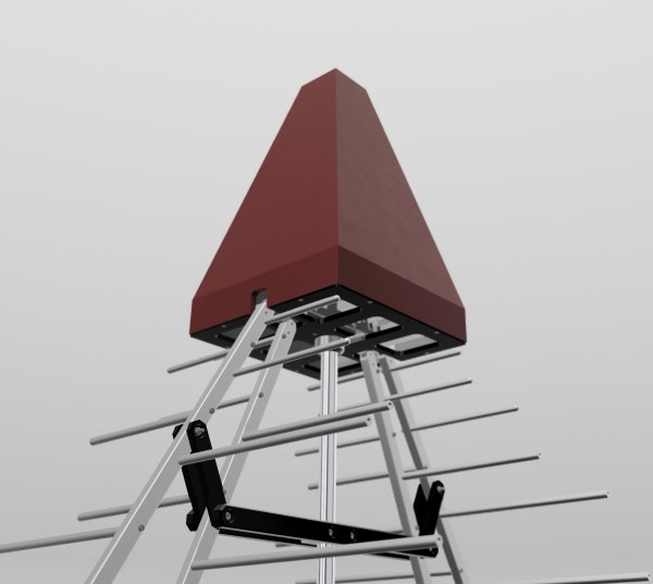 Двусложенная логопериодическая излучающая антенна ANTENAX BME-LP 9129